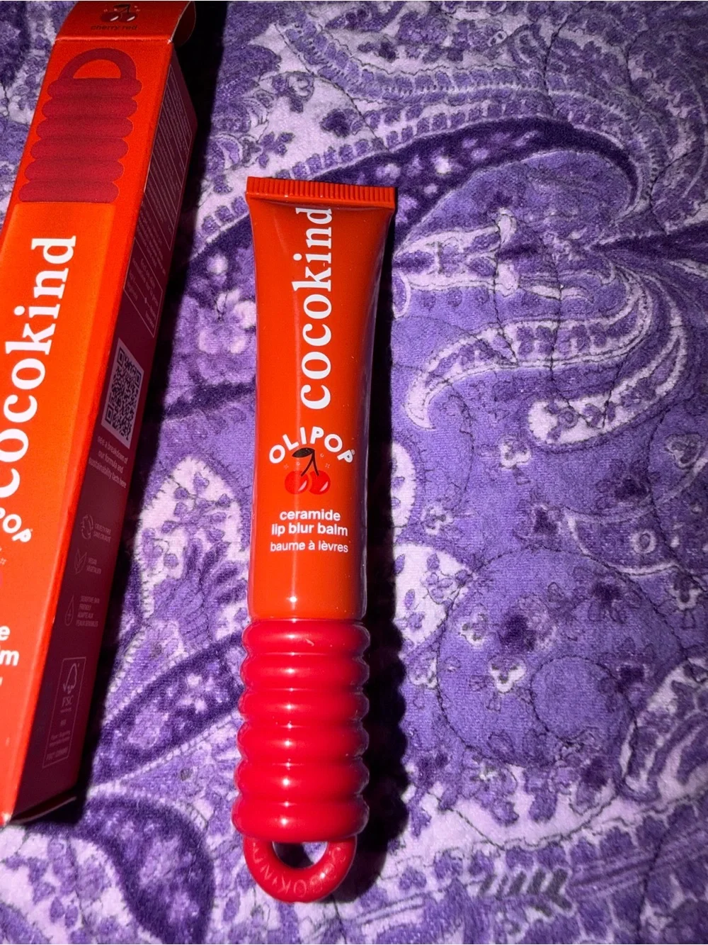 Cocokind x Ollipop Cherry Cola Ceramide Lip Blur Balm
